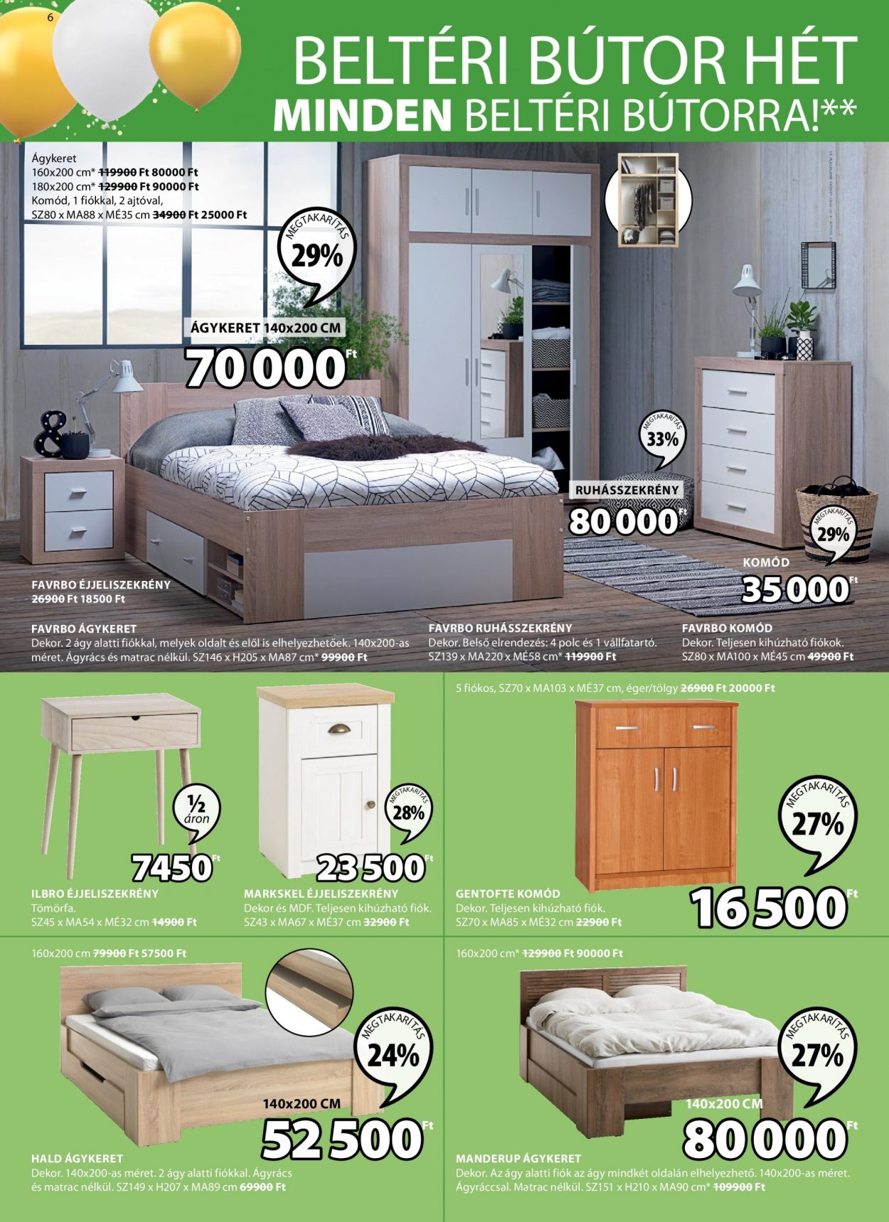 JYSK akciós újságok - 2021.04.08 - 2021.04.21. Oldal 6
