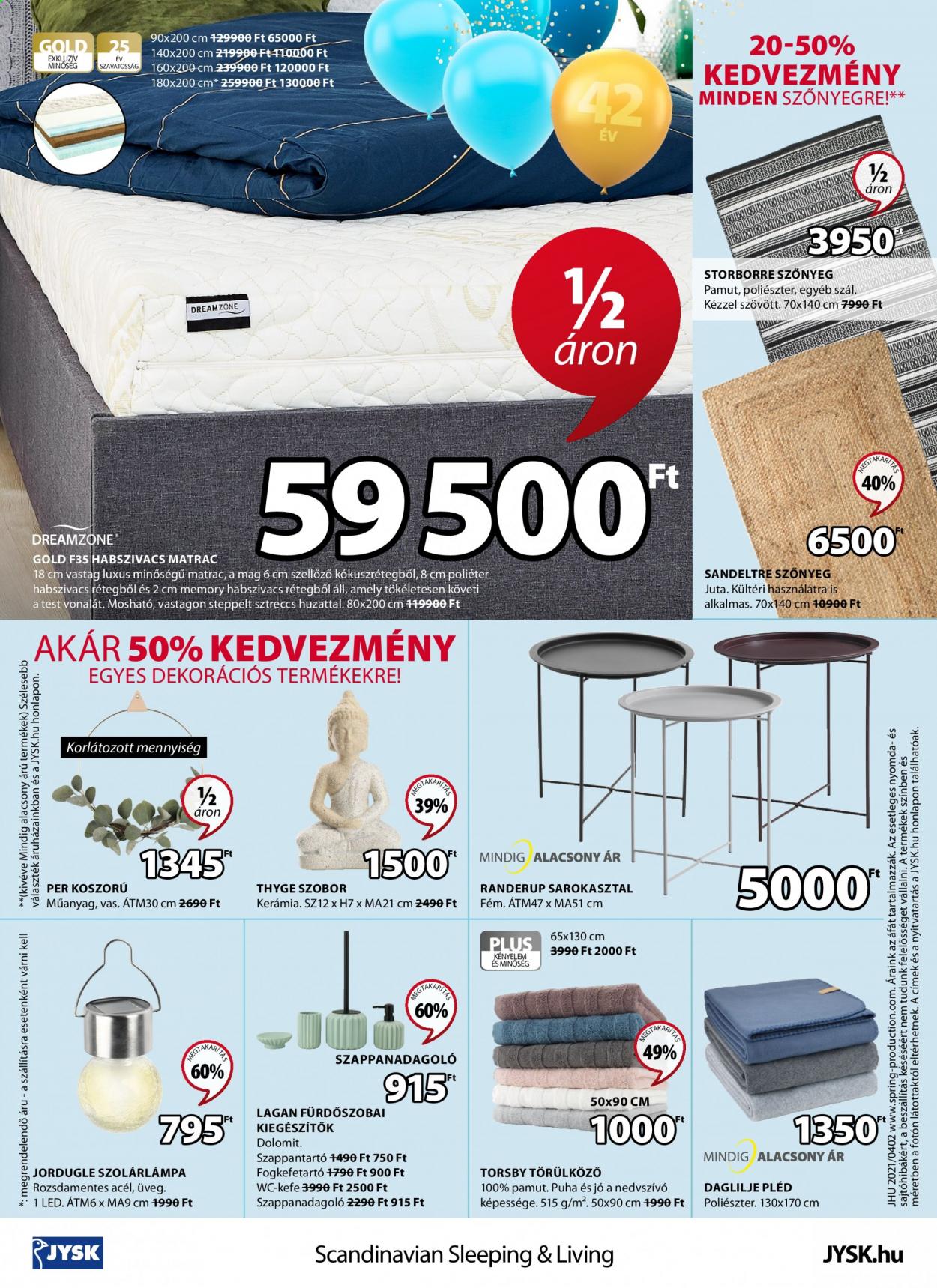 JYSK akciós újságok - 2021.04.08 - 2021.04.21. Oldal 24