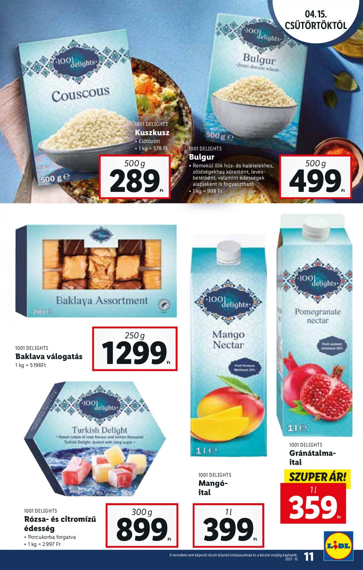 Lidl akciós újságok - 2021.04.15 - 2021.04.21. Oldal 11