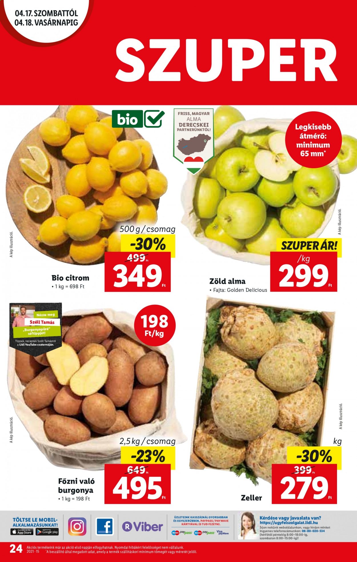Lidl akciós újságok - 2021.04.15 - 2021.04.21. Oldal 24