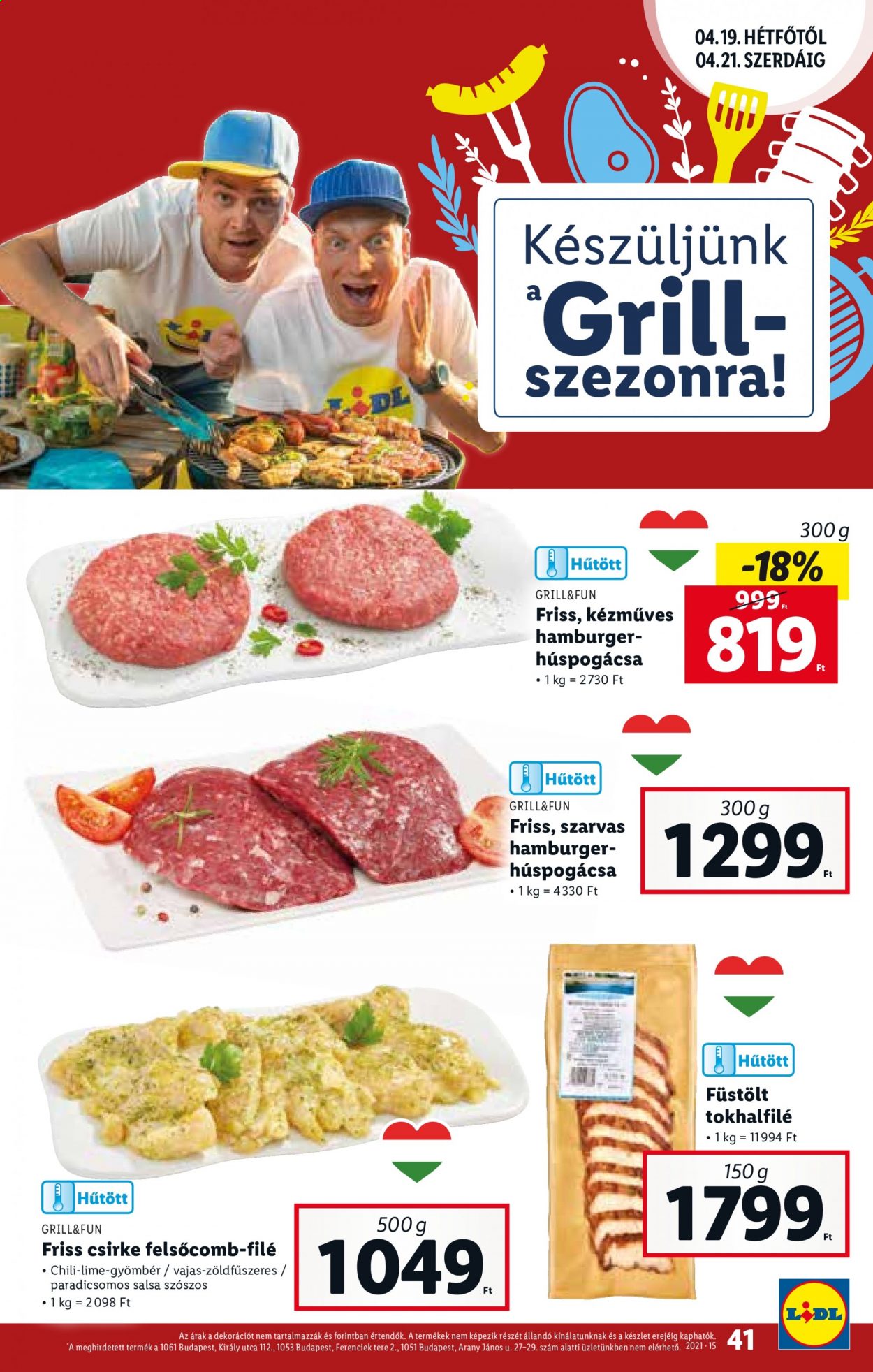 Lidl akciós újságok - 2021.04.15 - 2021.04.21. Oldal 41
