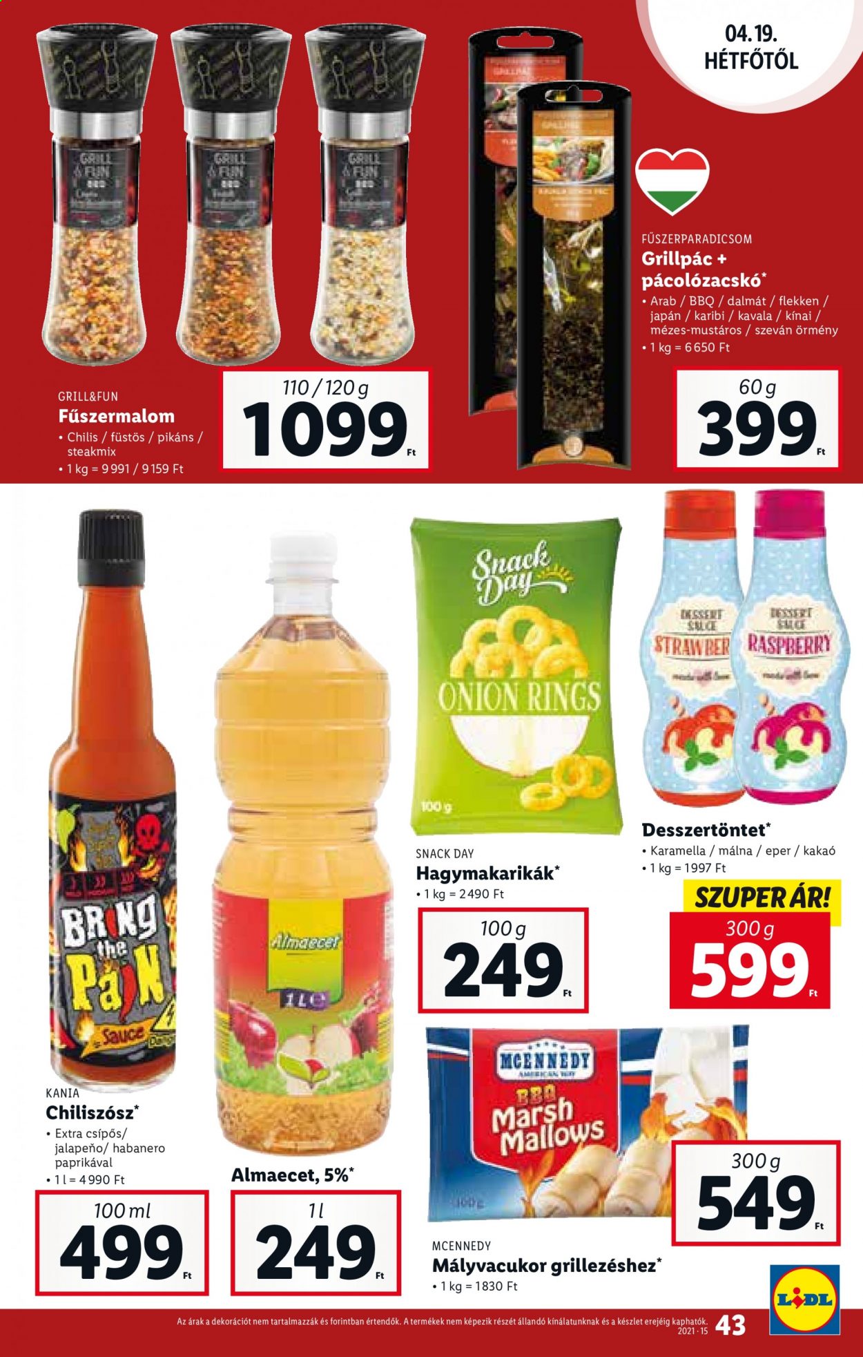 Lidl akciós újságok - 2021.04.15 - 2021.04.21. Oldal 43