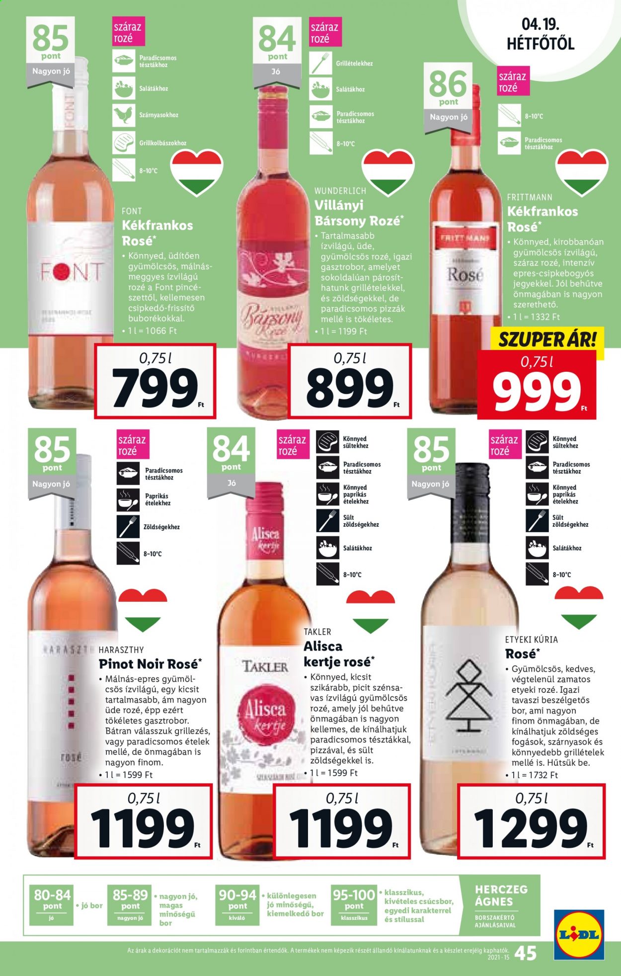 Lidl akciós újságok - 2021.04.15 - 2021.04.21. Oldal 45