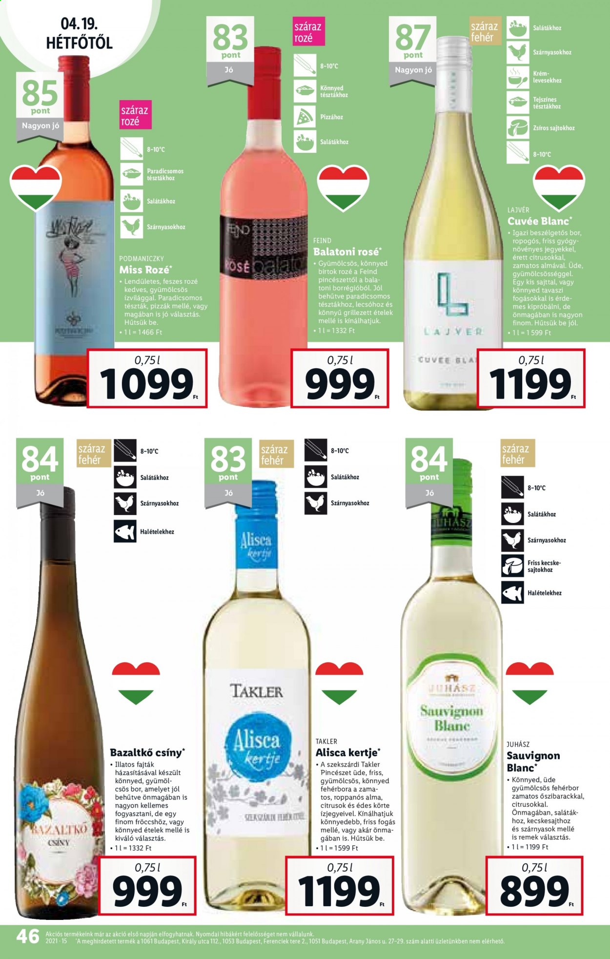 Lidl akciós újságok - 2021.04.15 - 2021.04.21. Oldal 46