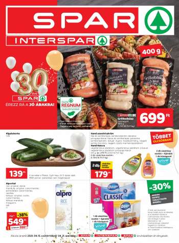 Újság SPAR - 2021.04.15 - 2021.04.21.