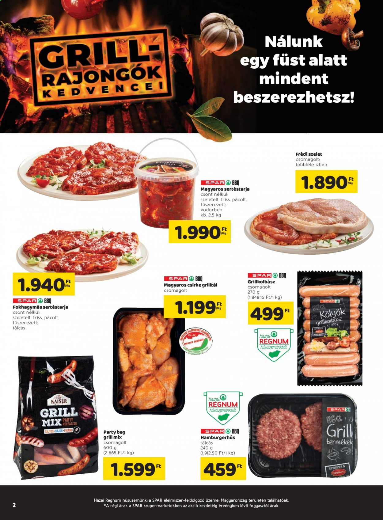 SPAR akciós újságok - 2021.04.15 - 2021.04.21. Oldal 2
