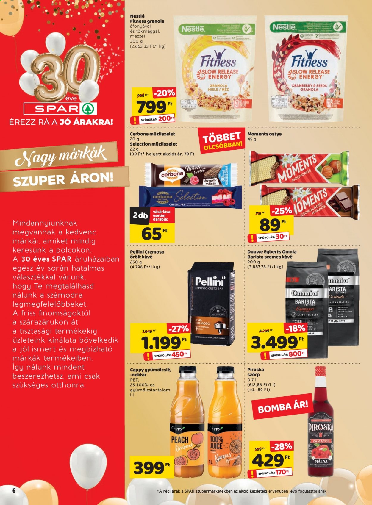 SPAR akciós újságok - 2021.04.15 - 2021.04.21. Oldal 6