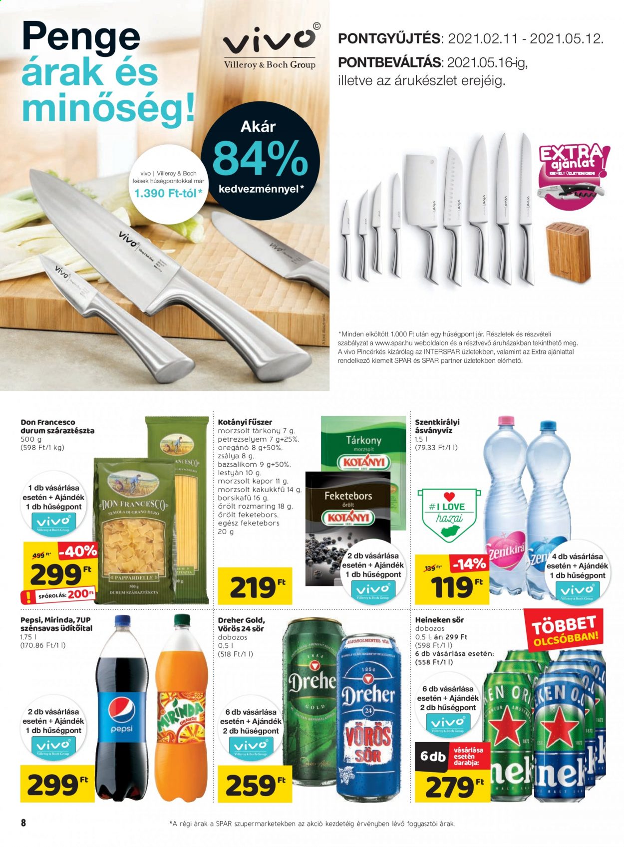 SPAR akciós újságok - 2021.04.15 - 2021.04.21. Oldal 8