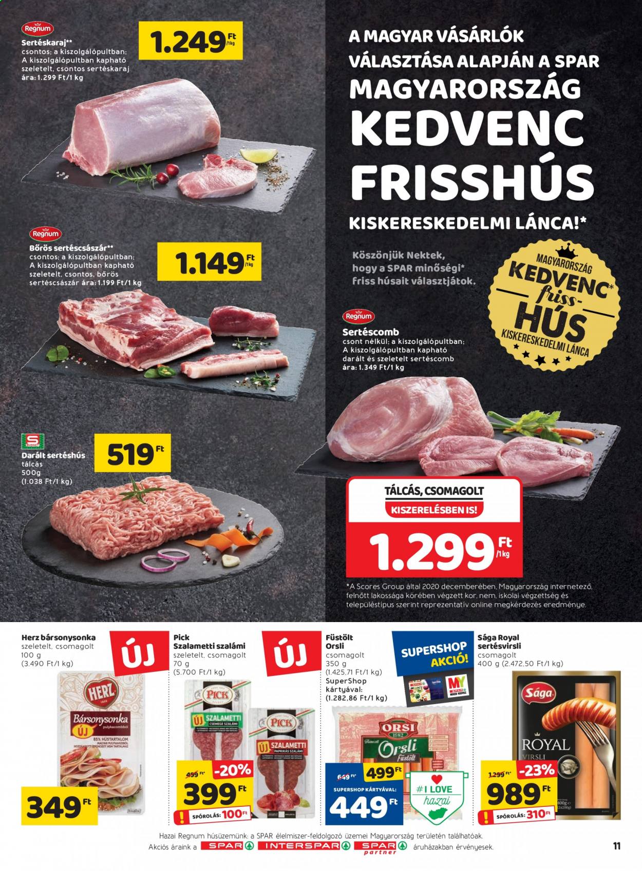 SPAR akciós újságok - 2021.04.15 - 2021.04.21. Oldal 11