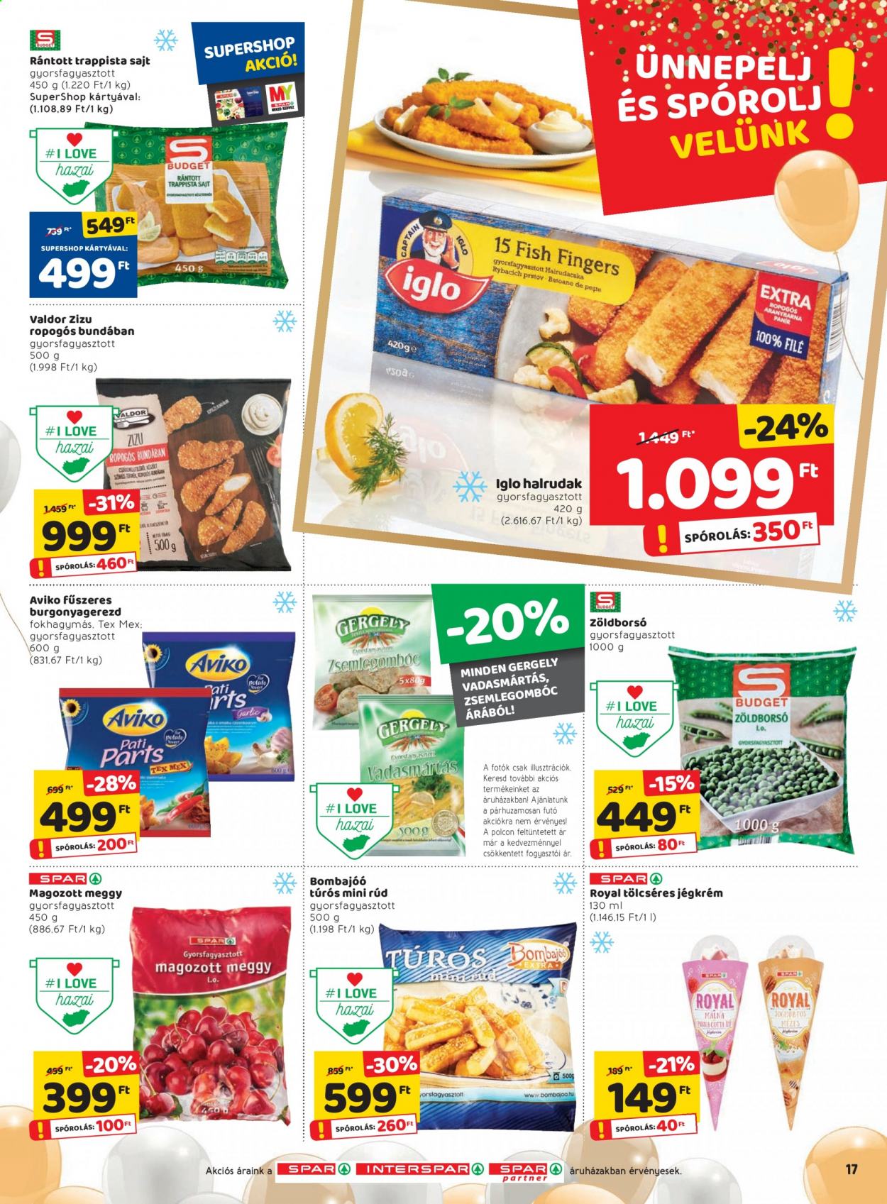SPAR akciós újságok - 2021.04.15 - 2021.04.21. Oldal 17