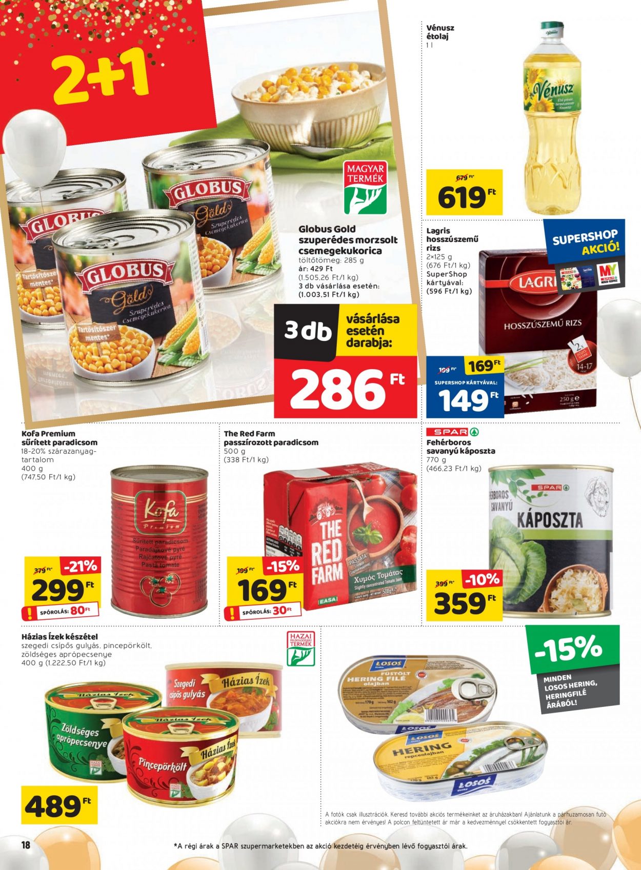 SPAR akciós újságok - 2021.04.15 - 2021.04.21. Oldal 18