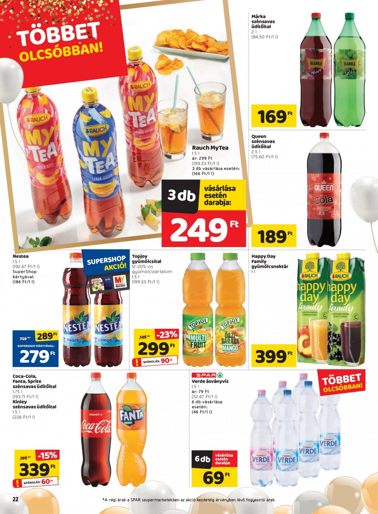 SPAR akciós újságok - 2021.04.15 - 2021.04.21. Oldal 22