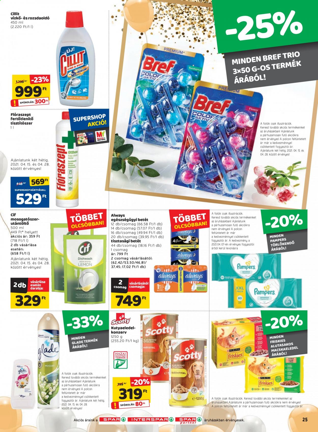 SPAR akciós újságok - 2021.04.15 - 2021.04.21. Oldal 25