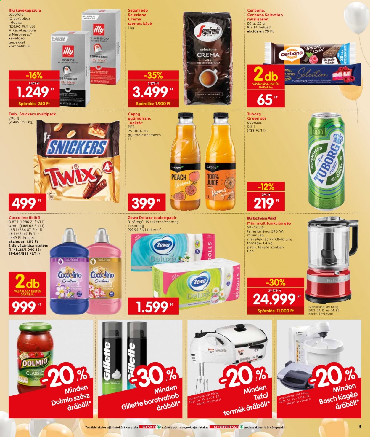 INTERSPAR akciós újságok - 2021.04.15 - 2021.04.21. Oldal 3