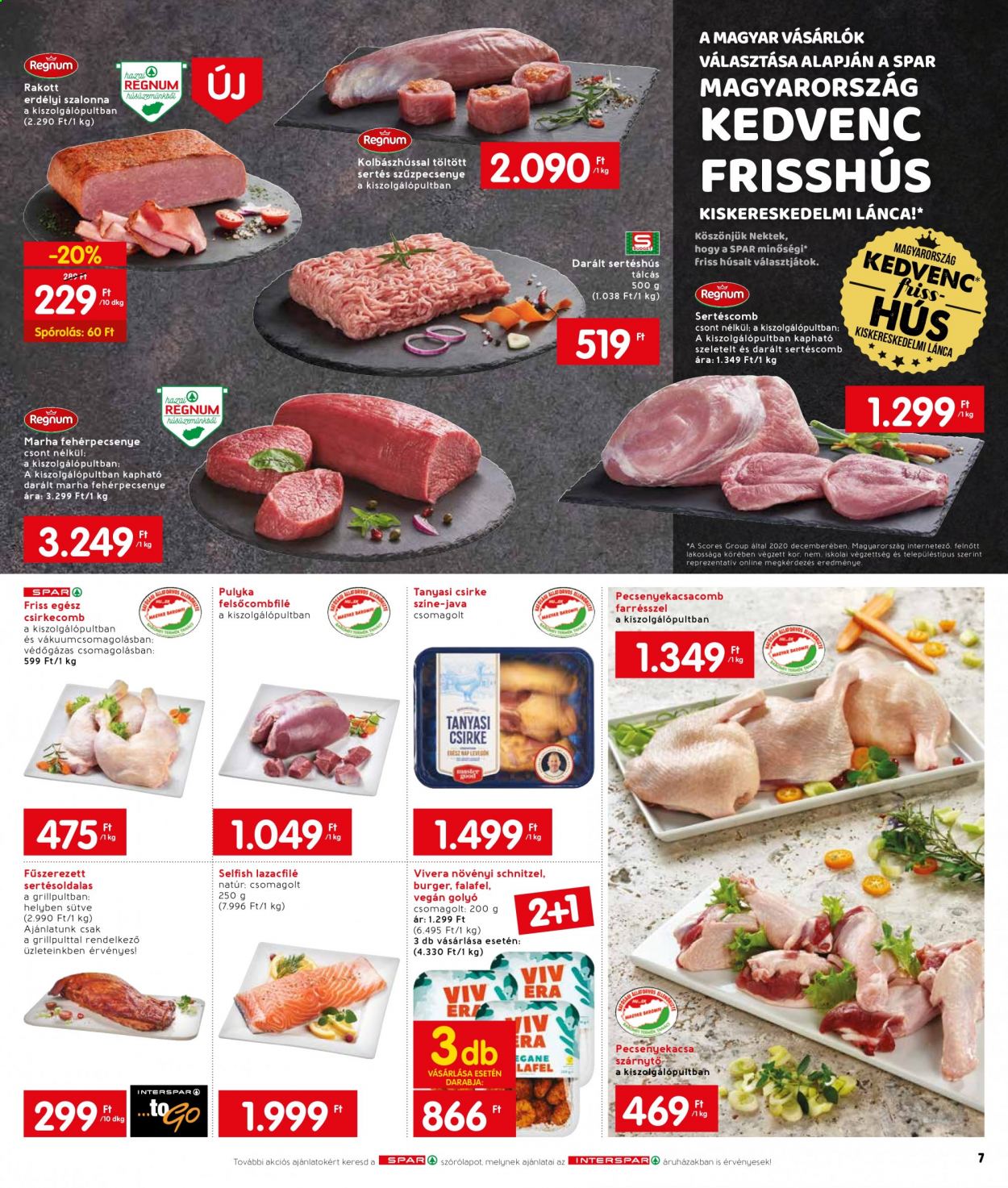 INTERSPAR akciós újságok - 2021.04.15 - 2021.04.21. Oldal 7