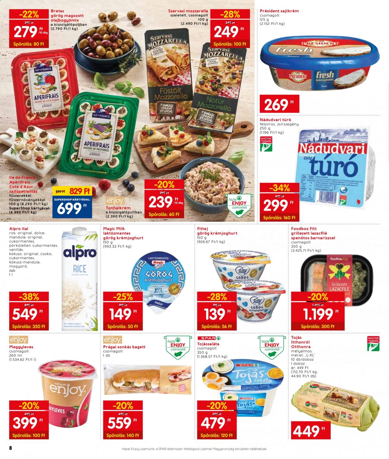 INTERSPAR akciós újságok - 2021.04.15 - 2021.04.21. Oldal 8