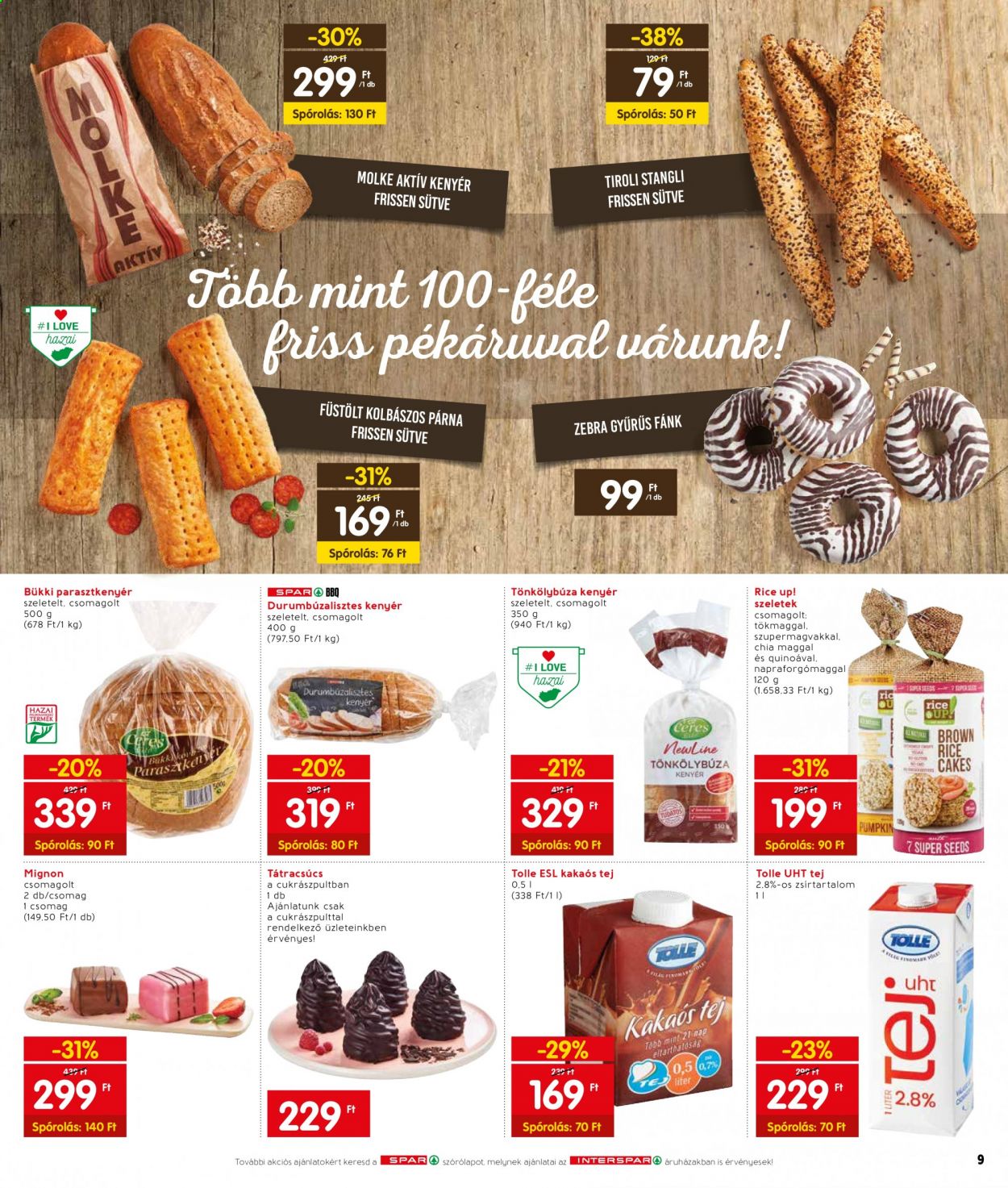 INTERSPAR akciós újságok - 2021.04.15 - 2021.04.21. Oldal 9