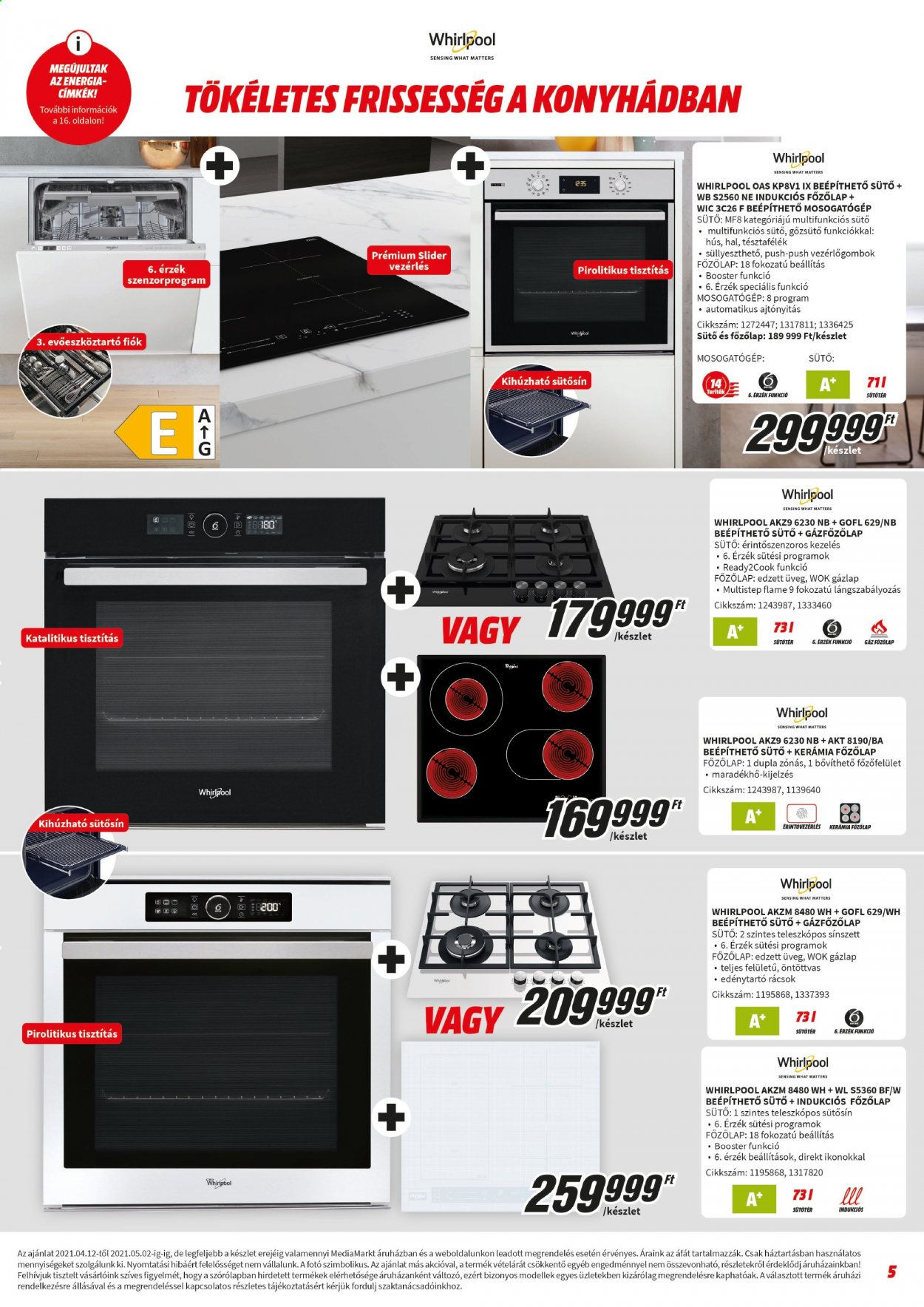 MediaMarkt akciós újságok - 2021.04.12 - 2021.05.02. Oldal 5