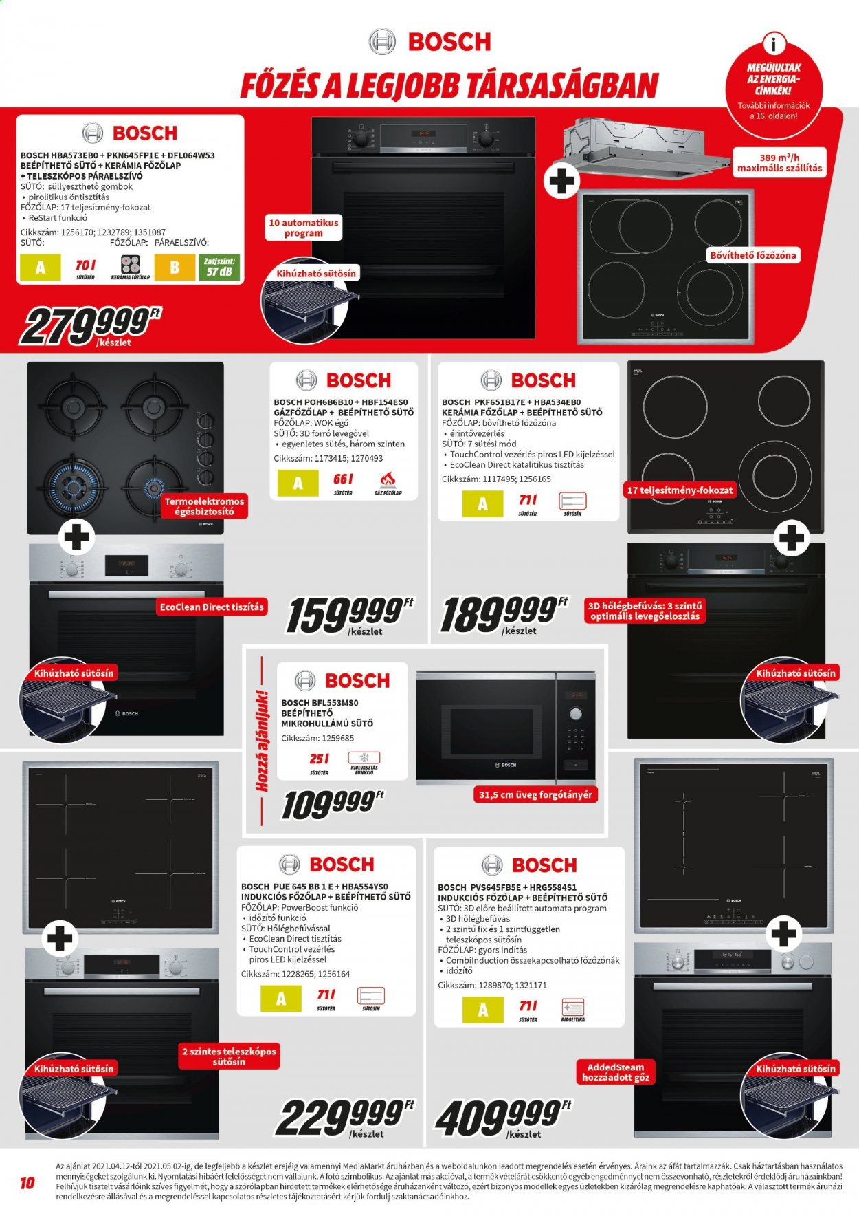 MediaMarkt akciós újságok - 2021.04.12 - 2021.05.02. Oldal 10