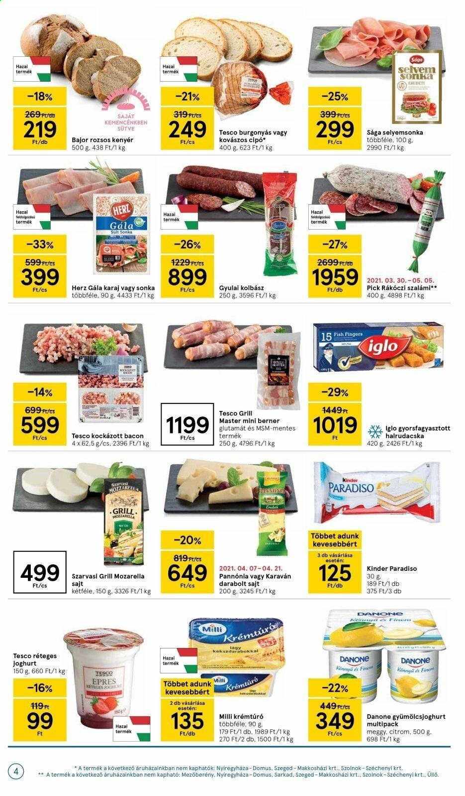 TESCO akciós újságok - 2021.04.15 - 2021.04.21. Oldal 4