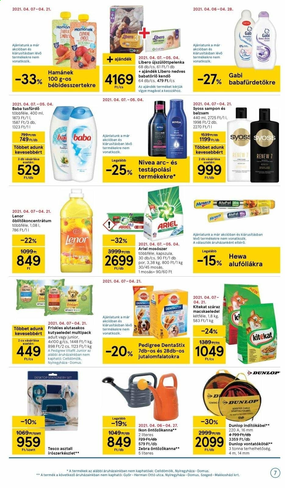 TESCO akciós újságok - 2021.04.15 - 2021.04.21. Oldal 7