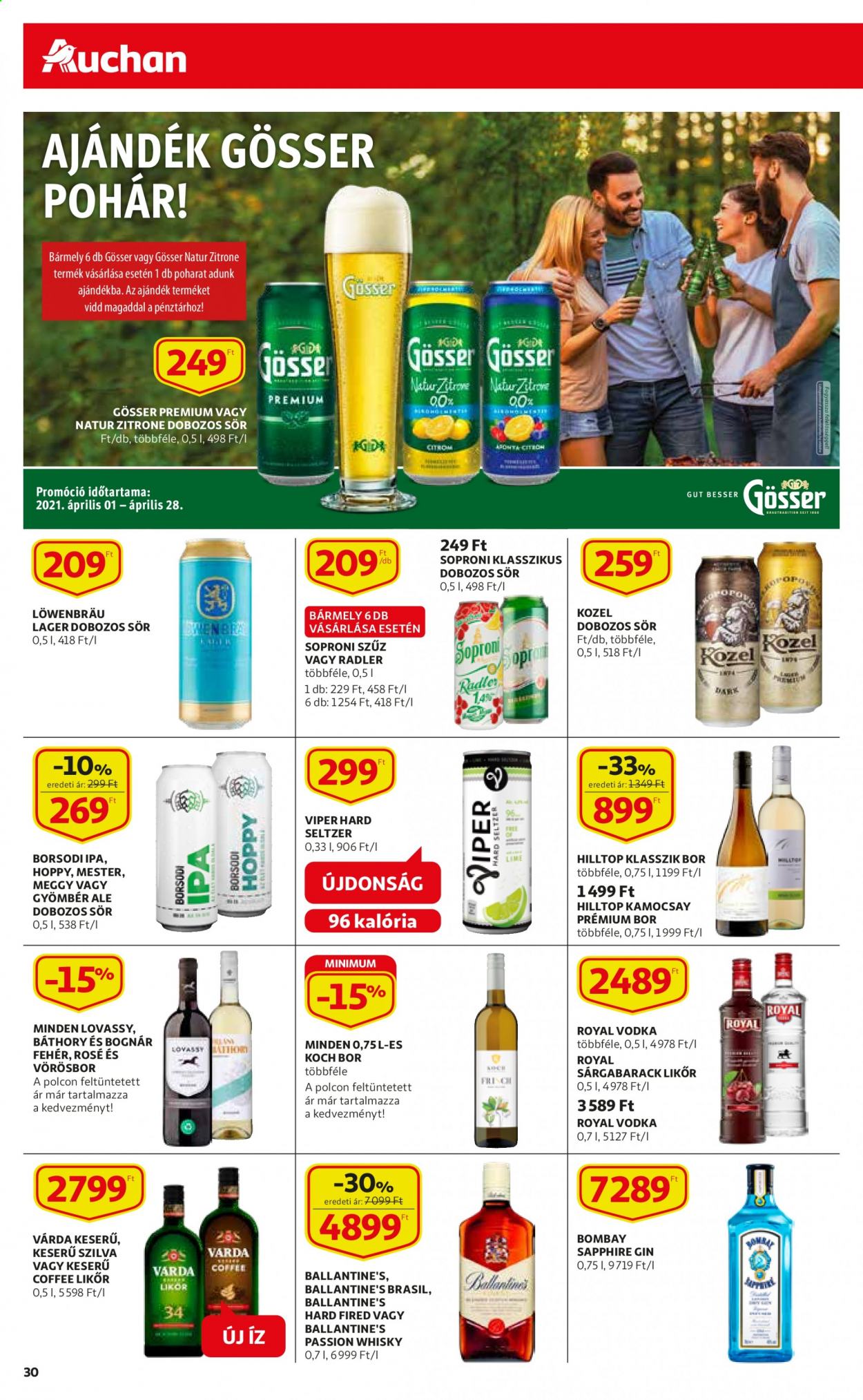 Auchan akciós újságok - 2021.04.15 - 2021.04.21. Oldal 30