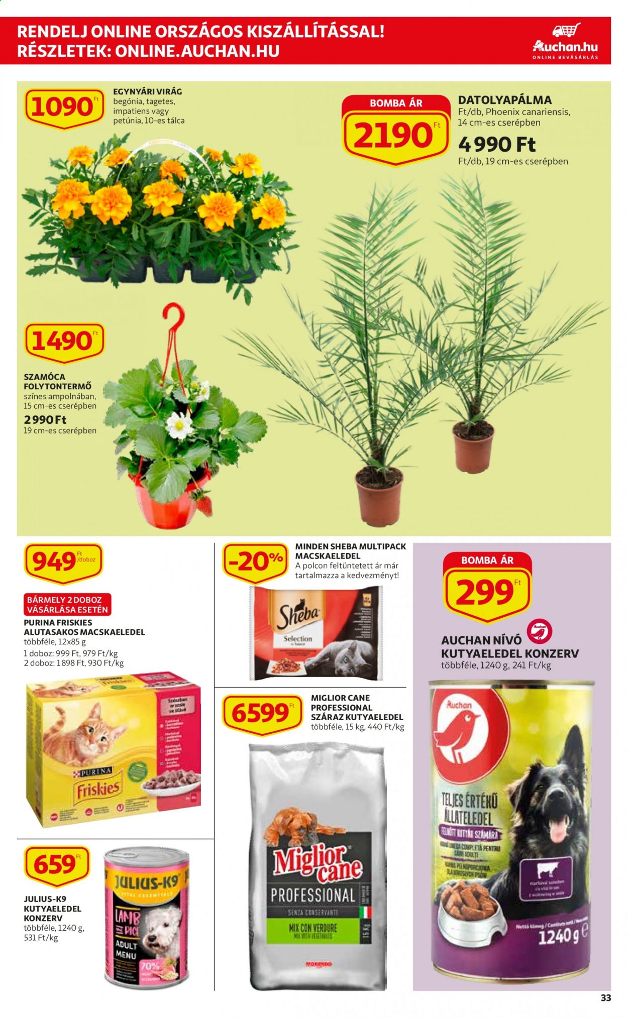 Auchan akciós újságok - 2021.04.15 - 2021.04.21. Oldal 33