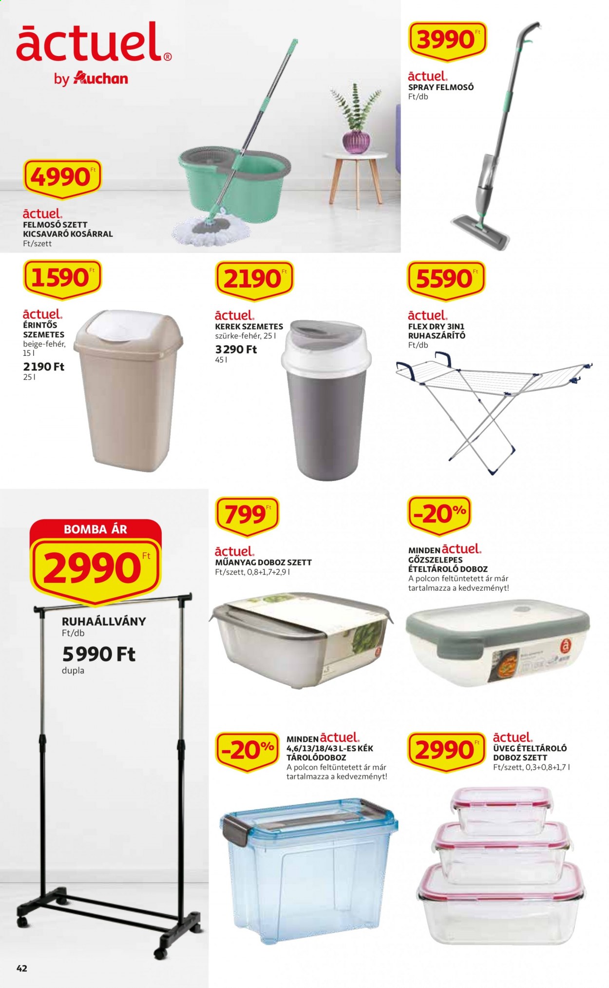 Auchan akciós újságok - 2021.04.15 - 2021.04.21. Oldal 42