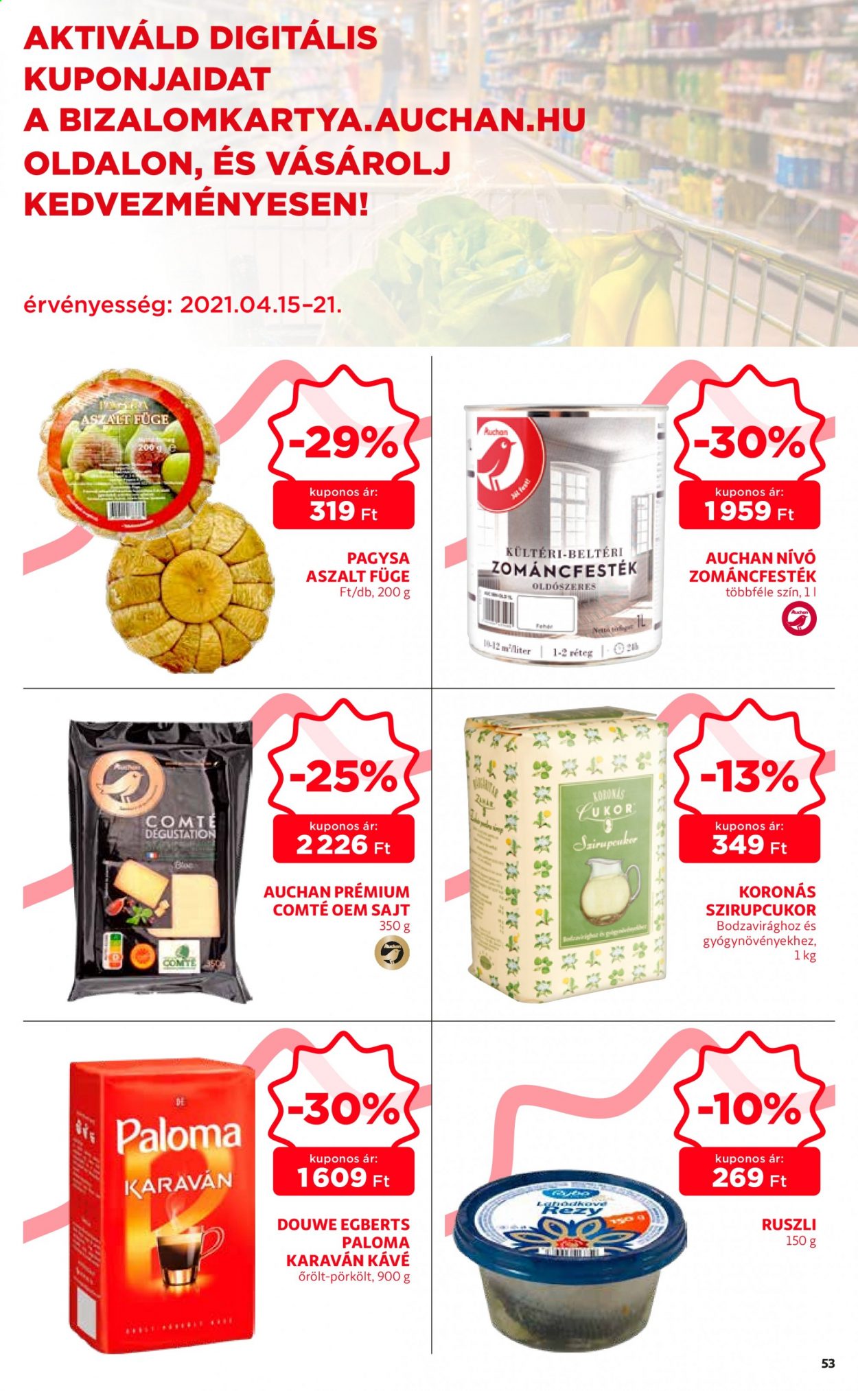 Auchan akciós újságok - 2021.04.15 - 2021.04.21. Oldal 53
