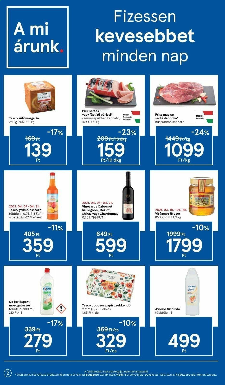 TESCO akciós újságok - 2021.04.15 - 2021.04.21. Oldal 2