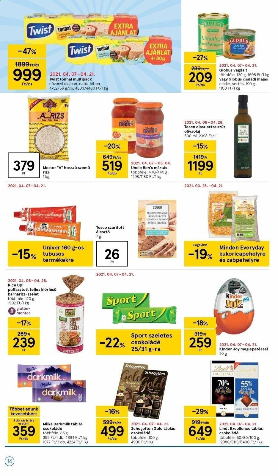 TESCO akciós újságok - 2021.04.15 - 2021.04.21. Oldal 14