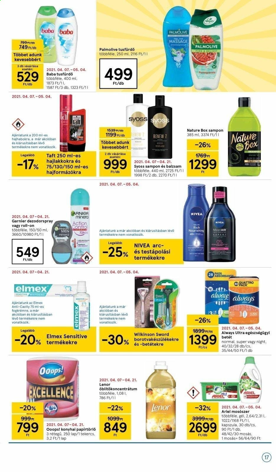 TESCO akciós újságok - 2021.04.15 - 2021.04.21. Oldal 17