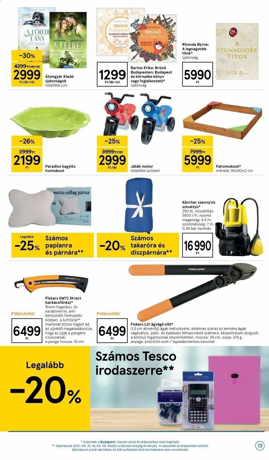 TESCO akciós újságok - 2021.04.15 - 2021.04.21. Oldal 19
