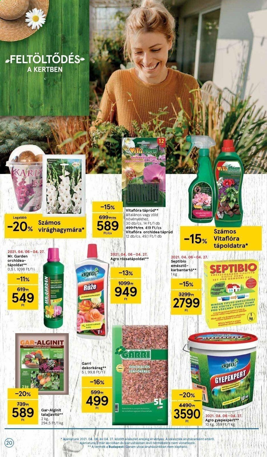 TESCO akciós újságok - 2021.04.15 - 2021.04.21. Oldal 20