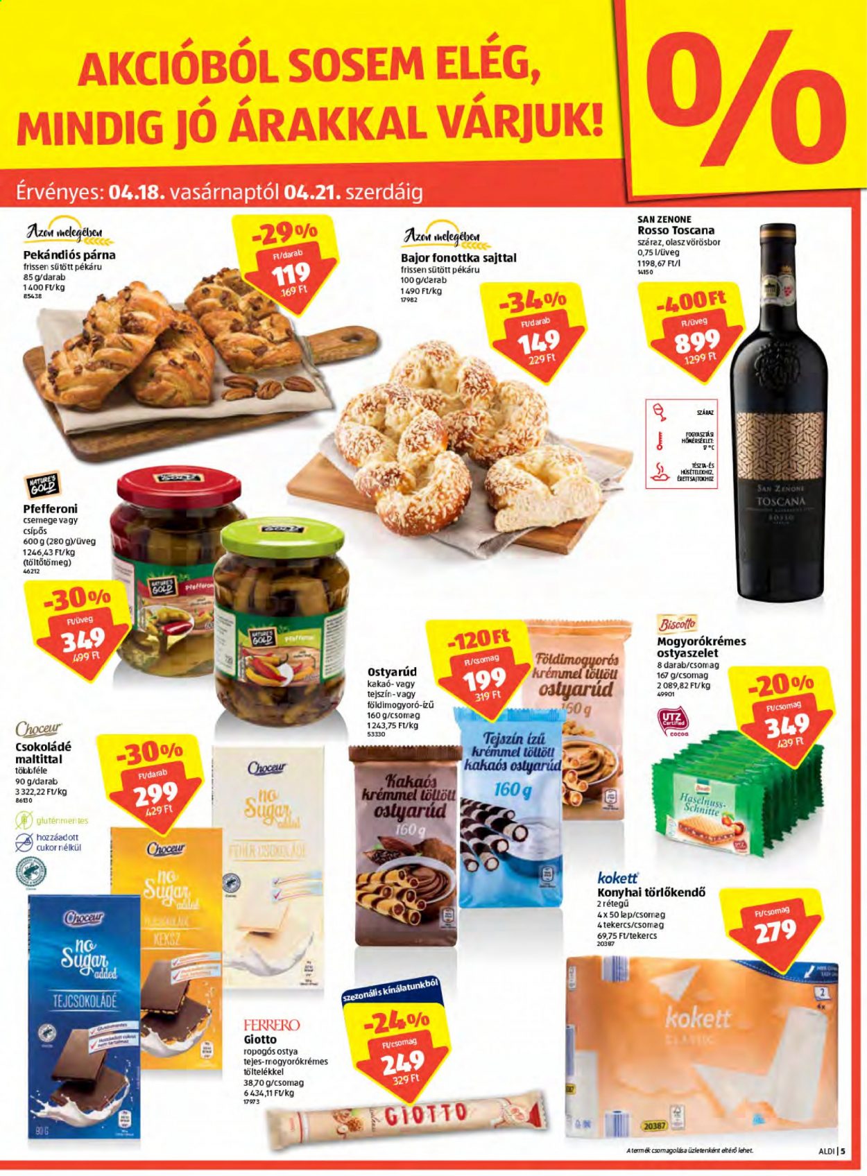 Aldi akciós újságok - 2021.04.15 - 2021.04.21. Oldal 5