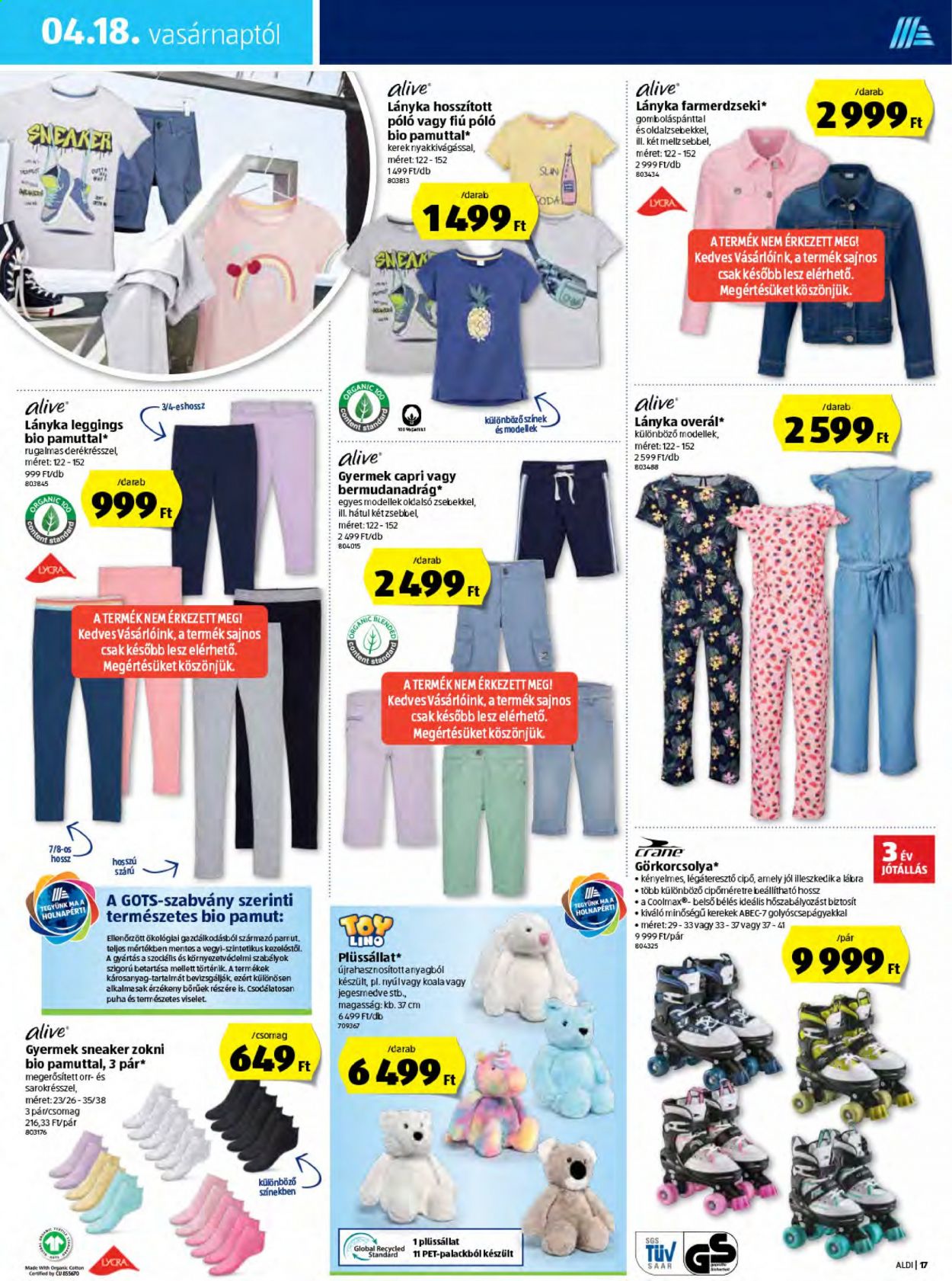 Aldi akciós újságok - 2021.04.15 - 2021.04.21. Oldal 17