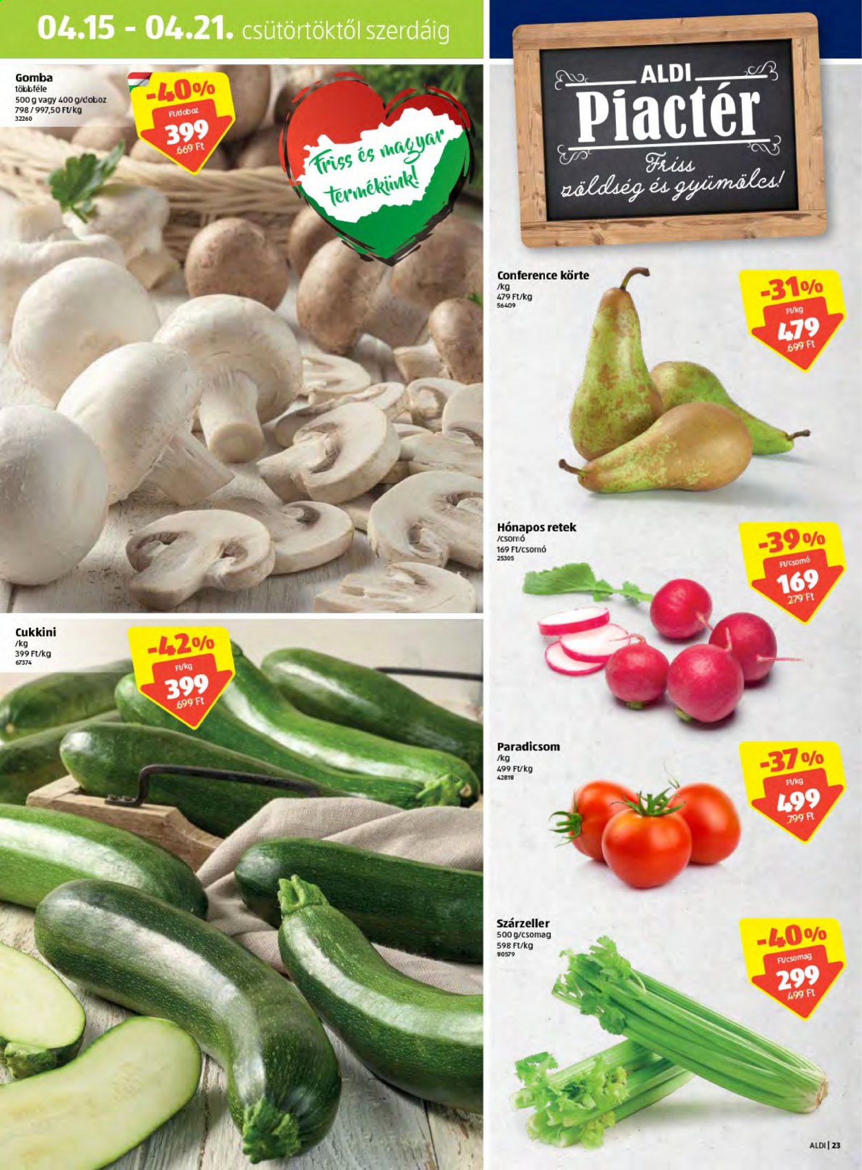 Aldi akciós újságok - 2021.04.15 - 2021.04.21. Oldal 23