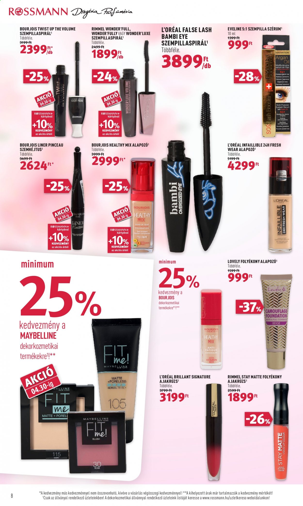 Rossmann akciós újságok - 2021.04.19 - 2021.04.23. Oldal 8