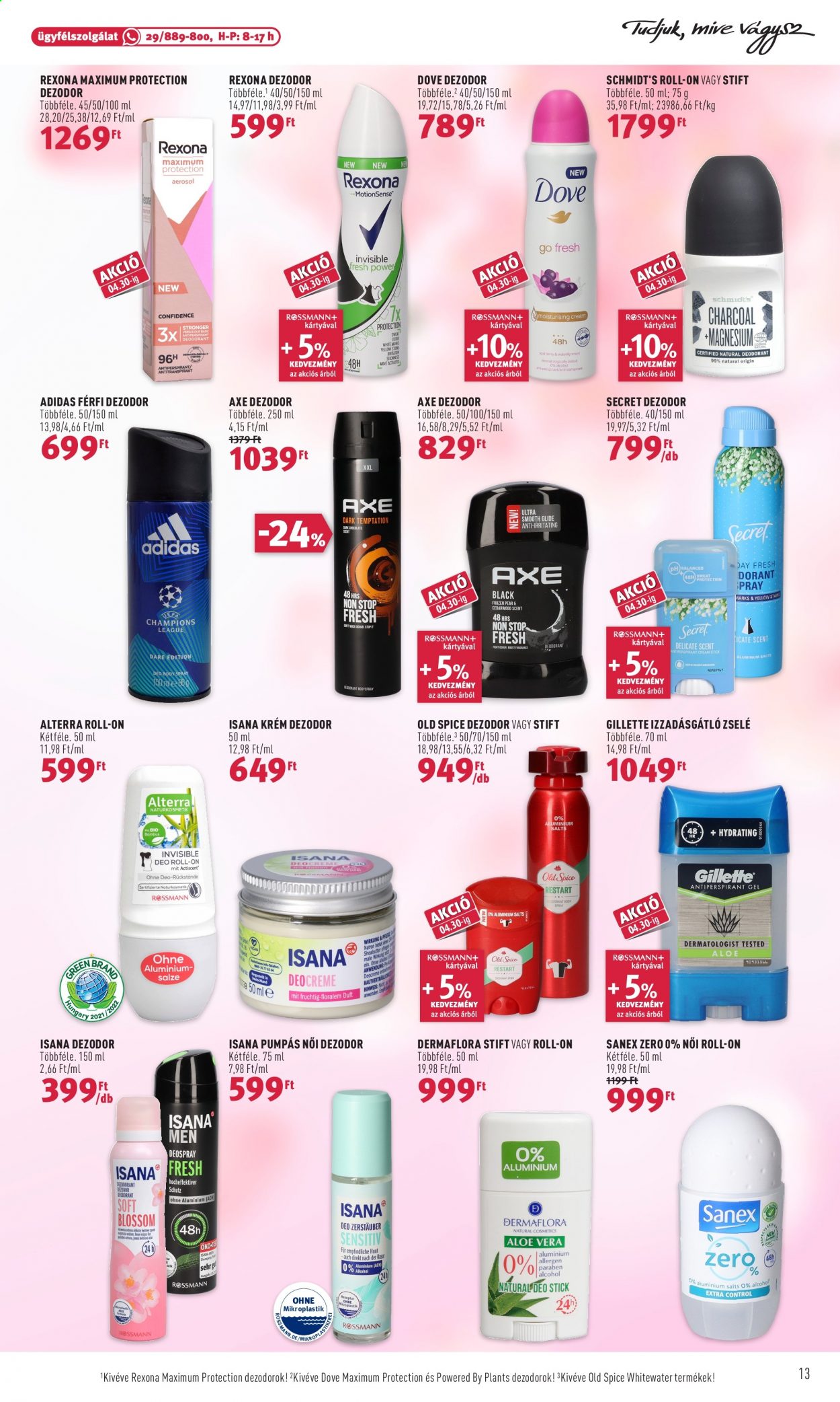 Rossmann akciós újságok - 2021.04.19 - 2021.04.23. Oldal 13
