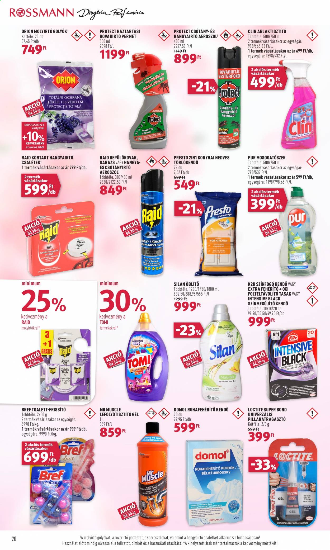Rossmann akciós újságok - 2021.04.19 - 2021.04.23. Oldal 20