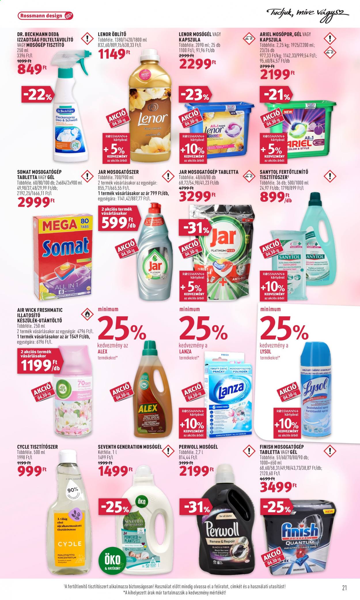 Rossmann akciós újságok - 2021.04.19 - 2021.04.23. Oldal 21