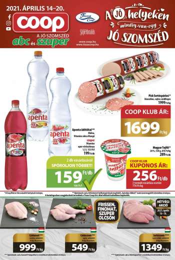 Újság Coop - 2021.04.14 - 2021.04.20.