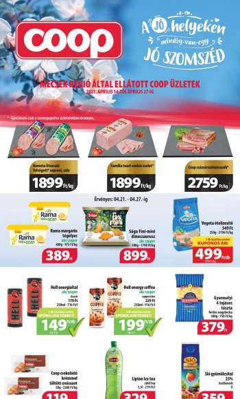 Újság Coop - 2021.04.14 - 2021.04.27.