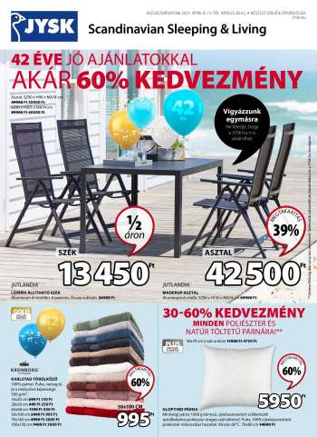 Újság JYSK - 2021.04.15 - 2021.04.28.