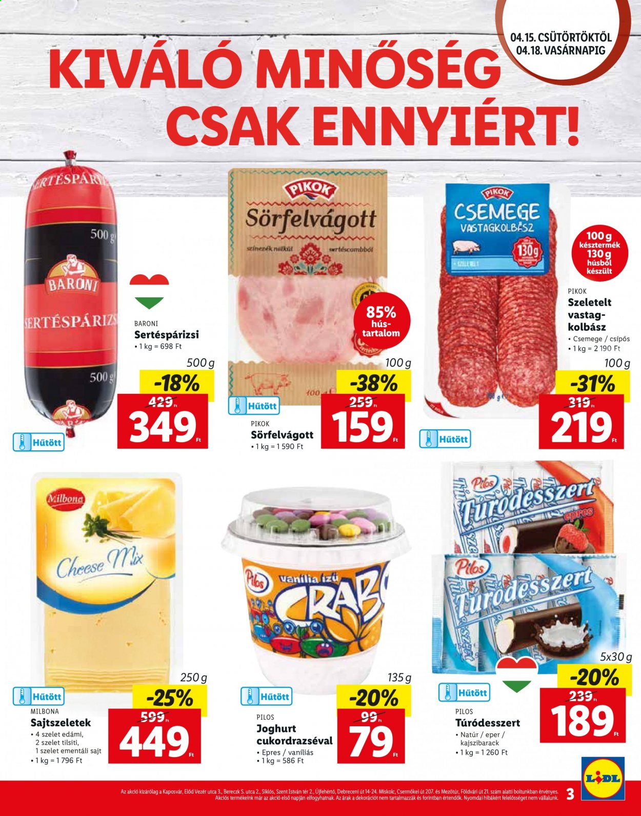 Lidl akciós újságok - 2021.04.15 - 2021.04.18. Oldal 3