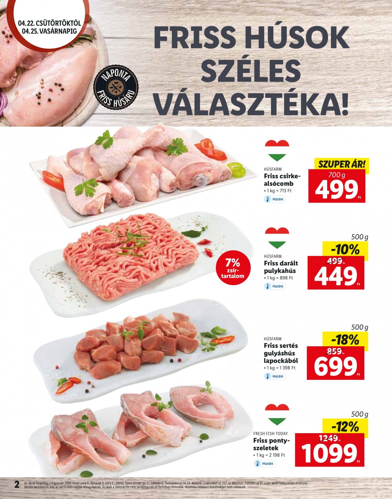 Lidl akciós újságok - 2021.04.22 - 2021.04.25. Oldal 2