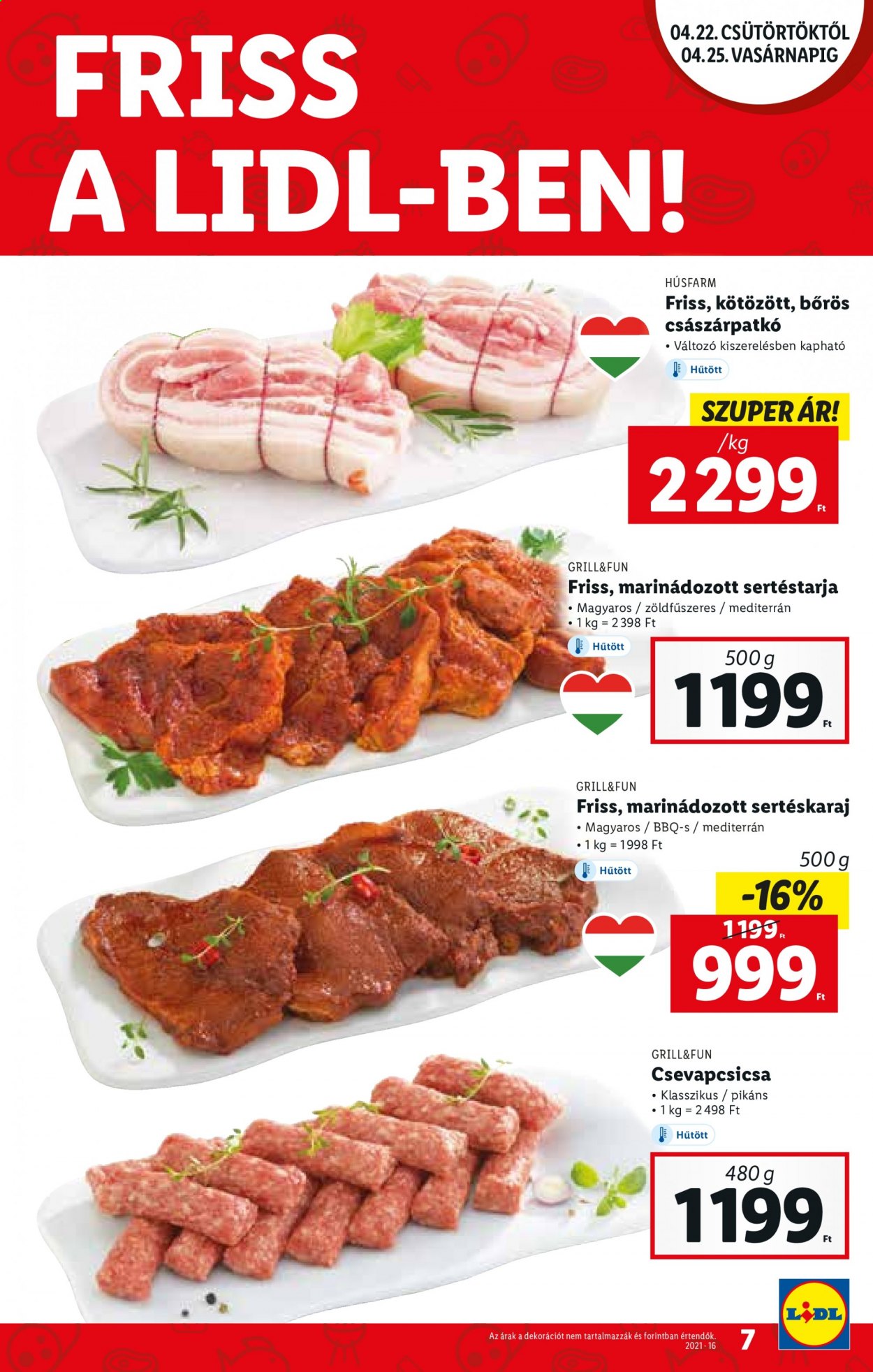 Lidl akciós újságok - 2021.04.22 - 2021.04.28. Oldal 7