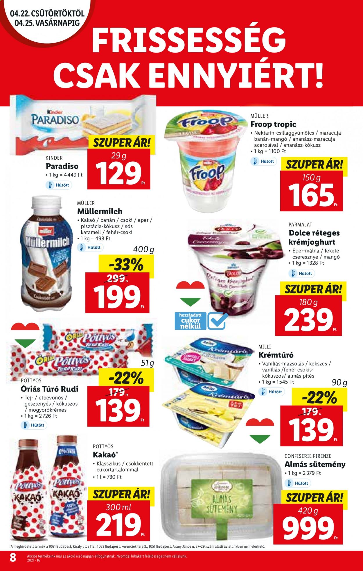 Lidl akciós újságok - 2021.04.22 - 2021.04.28. Oldal 8
