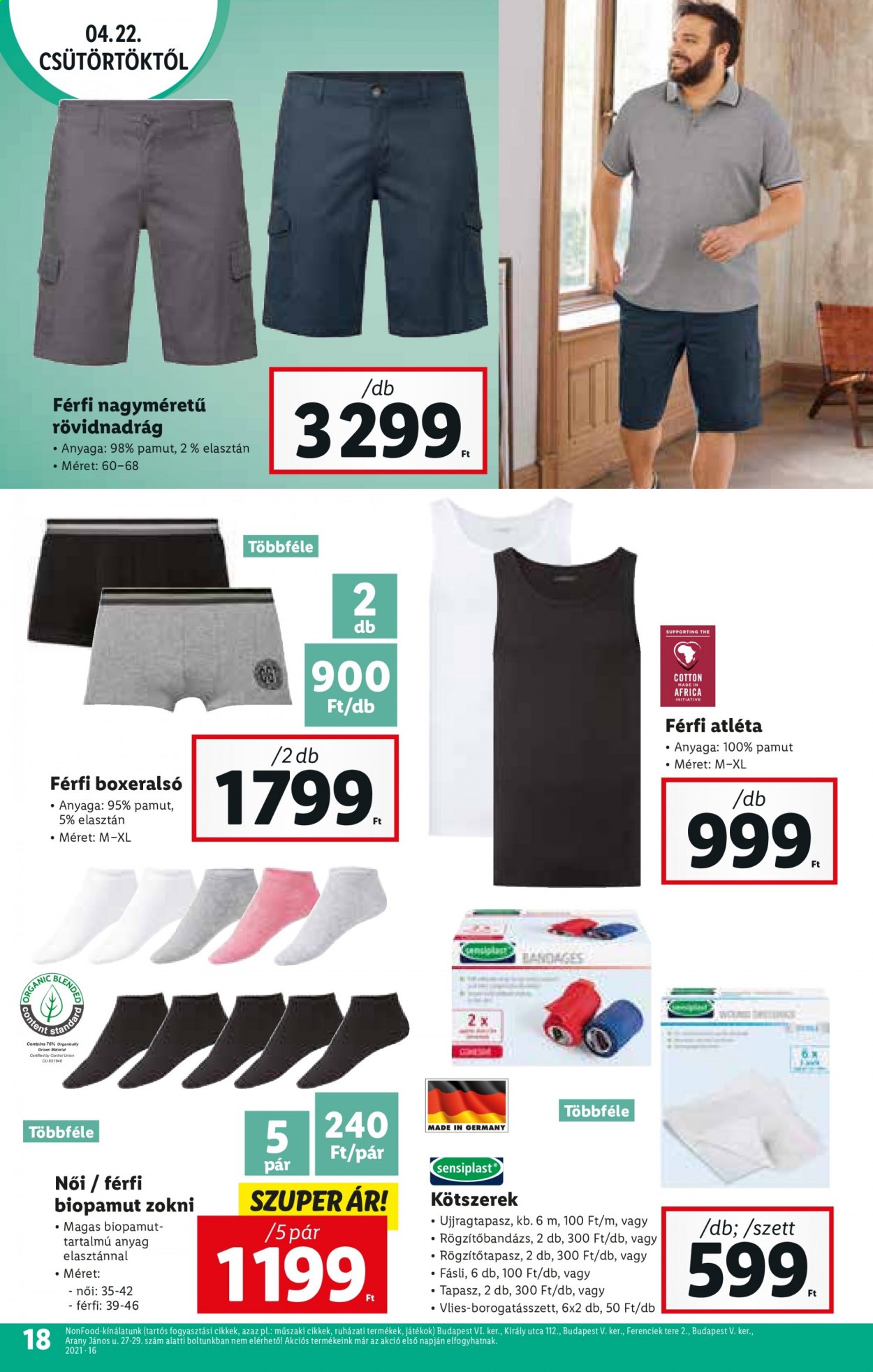 Lidl akciós újságok - 2021.04.22 - 2021.04.28. Oldal 18