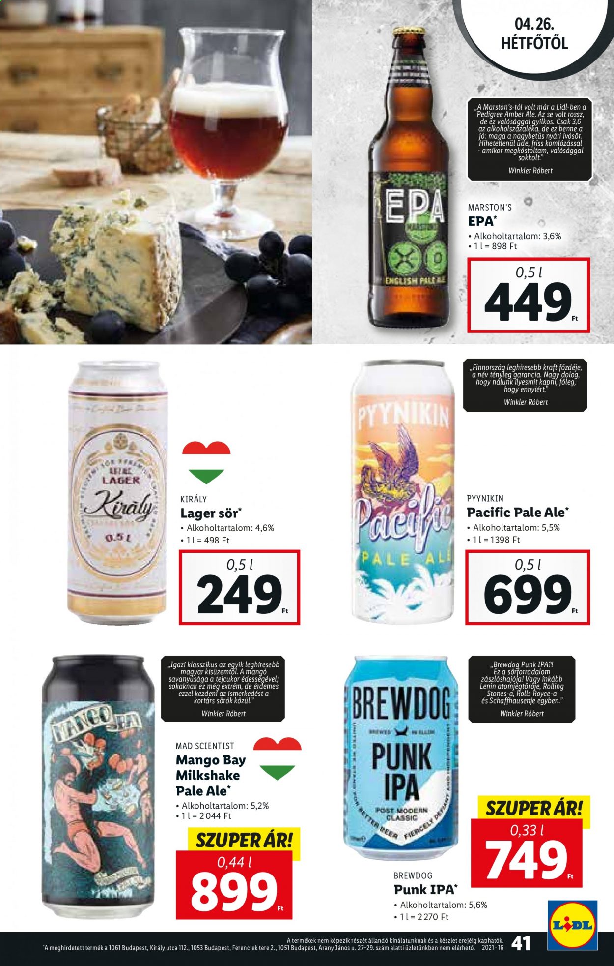 Lidl akciós újságok - 2021.04.22 - 2021.04.28. Oldal 41